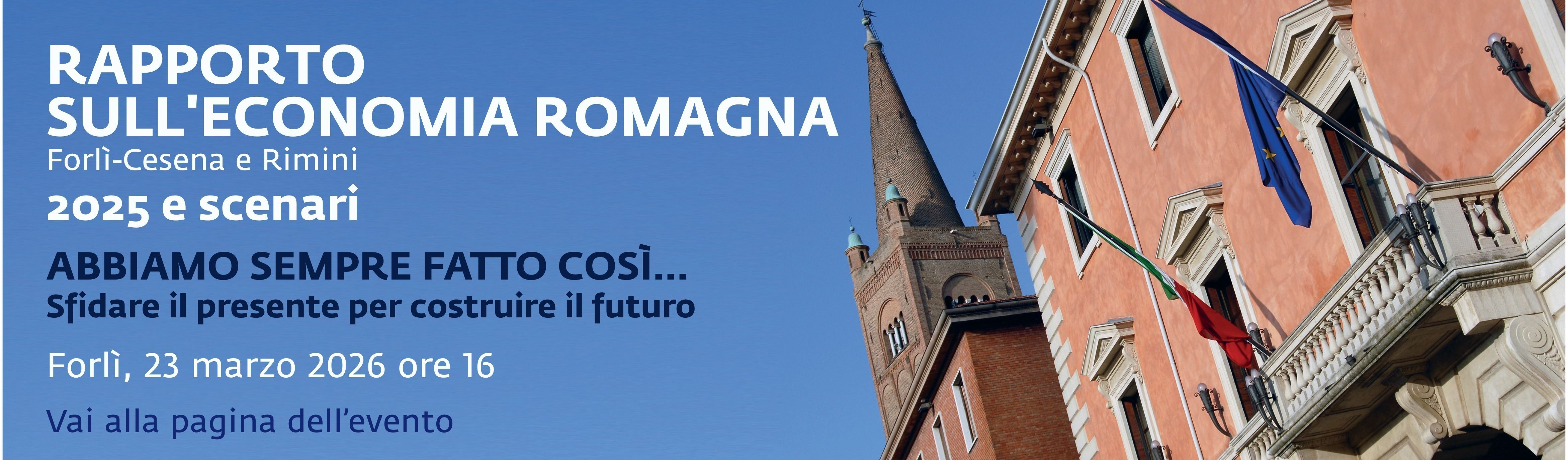 Banner Rapporto sull'economia 2025