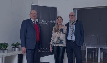 Vai alla notizia Imprese e Territorio: Battistini in visita a Camac Industria Moda