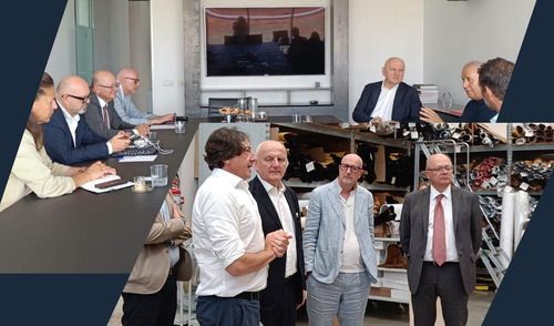 Immagine dell'evento Imprese e territorio: Colla e Battistini al distretto calzaturiero del Rubicone